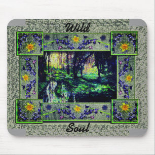 Mousepad No Pad de Mouse de Alma Selvagem