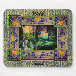Mousepad No Pad de Mouse de Alma Selvagem