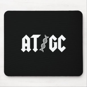 Mousepad No professor de biologia Gc, a fita de DNA, a dupl
