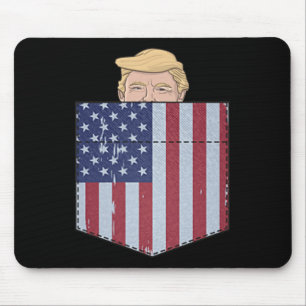 Mousepad No Seu Bolso Engraçado Trump 2024 Pocket