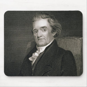Mousepad Noah Webster (1758-1843) gravado por Frederick W.