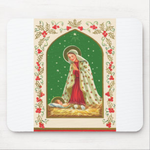 Mousepad NOB165 Mary e bebê Jesus.tif