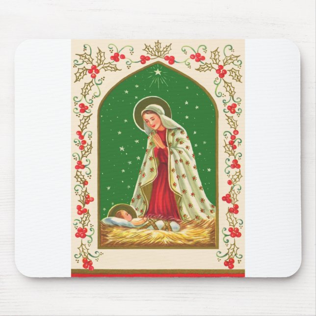 Mousepad NOB165 Mary e bebê Jesus.tif (Frente)