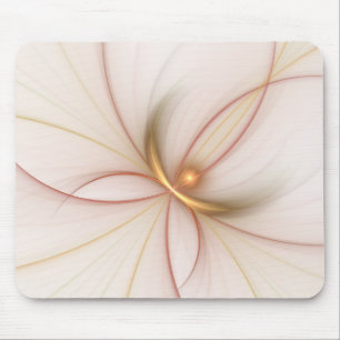 Mousepad Nobre Arte Fractal De Cobre E Dourada Abstrato mod