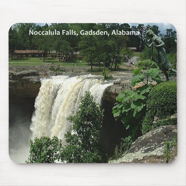 Mousepad Noccalula Falls, Gadsden, Alabama (Frente)