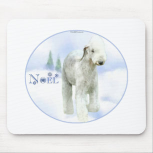 Mousepad Noel Bedlington Terrier
