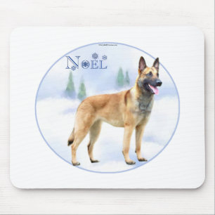 Mousepad Noel Belmalinois