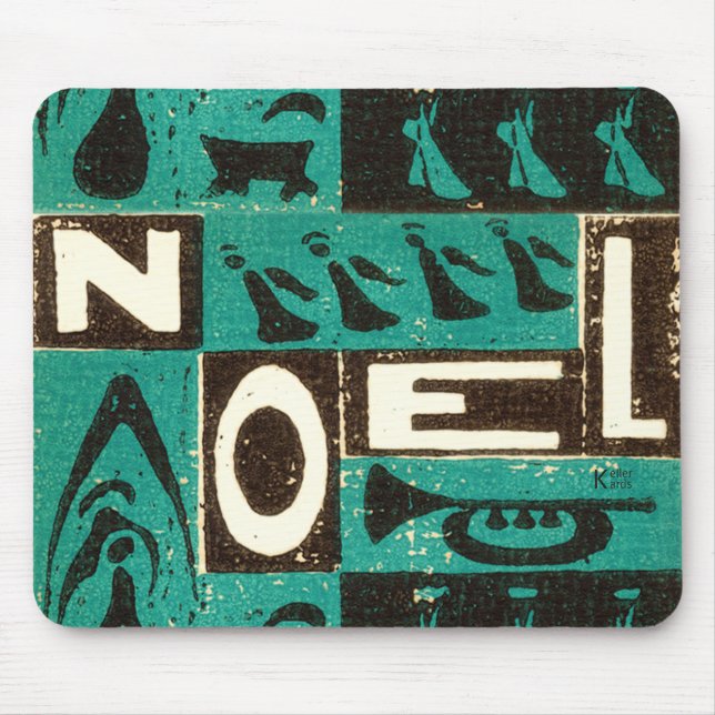 Mousepad Noel Green (Frente)