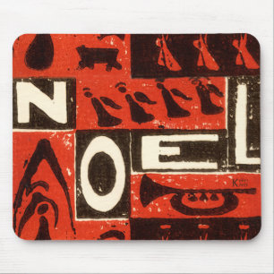 Mousepad Noel Red