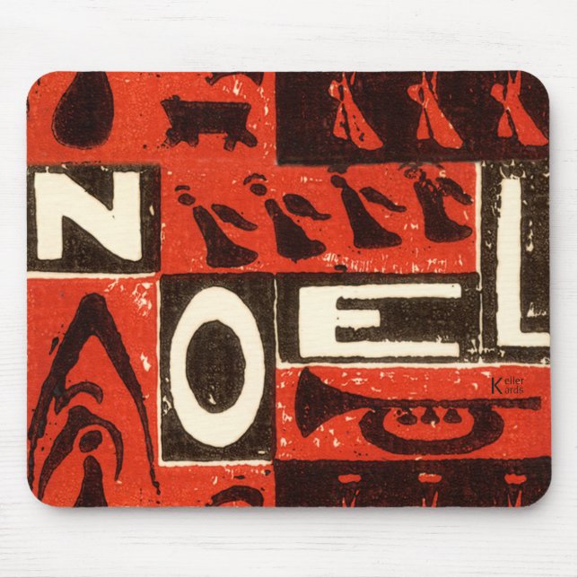 Mousepad Noel Red (Frente)