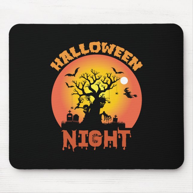 Mousepad Noite de Halloween (Frente)