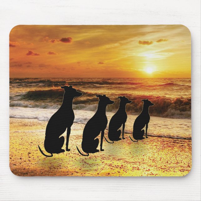 Mousepad Noite De Noite Na Praia (Frente)