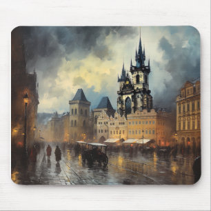Mousepad Noite de Praga na República Checa