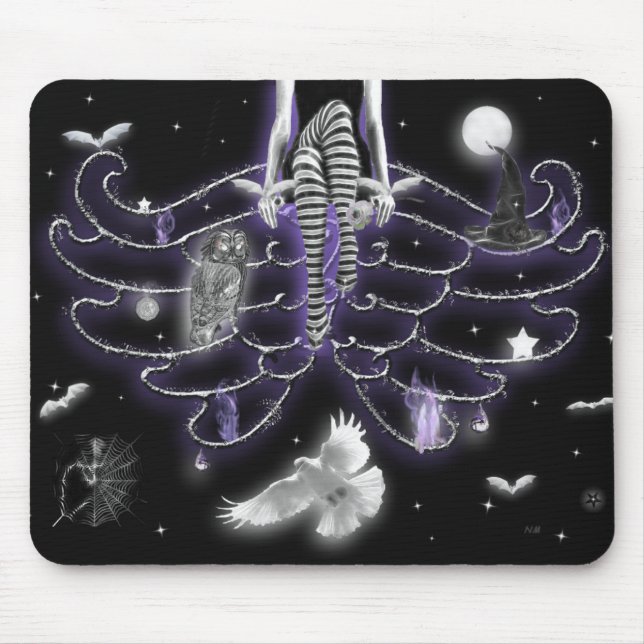 Mousepad Noite de Samhain! Pad do mouse (Frente)
