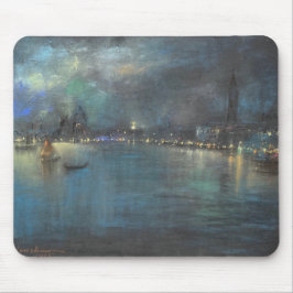Mousepad Noite de Veneza (por Glenn Cooper Henshaw)