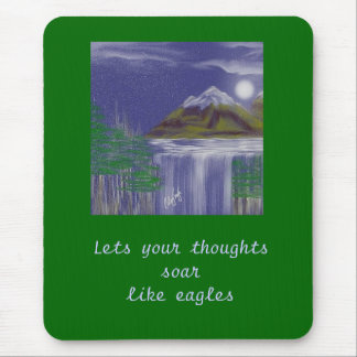 Mousepad Noite do boné da neve