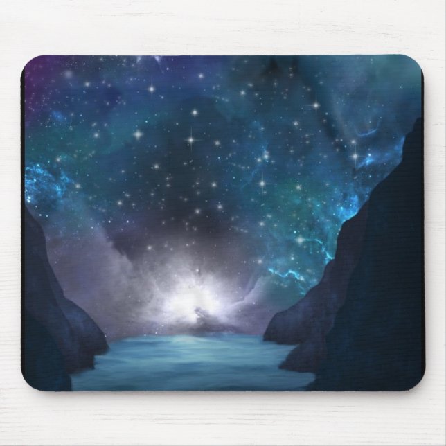 Mousepad Noite estrelado (Frente)