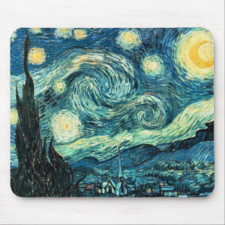 Mousepad Noite estrelado estrelado