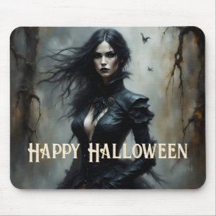 Mousepad Noite Gótica de Halloween de Mistério