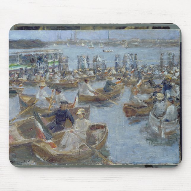 Mousepad Noite no Uhlenhorster Fahrhaus, 1910 (Frente)