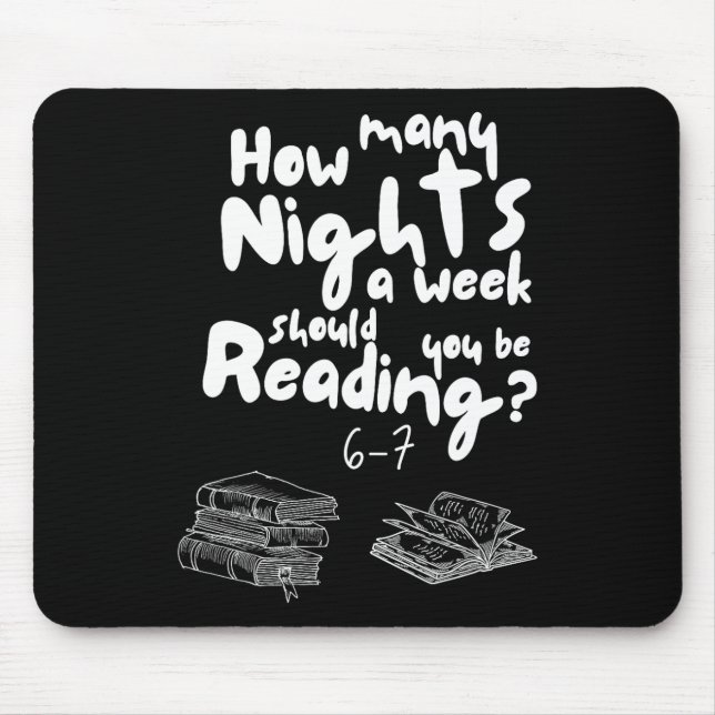 Mousepad Noites de Leitura 6-7 Meme Professor de Inglês Ama (Frente)
