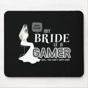 Mousepad Noiva & casamento do jogo de vídeo