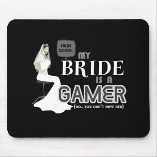 Mousepad Noiva & casamento do jogo de vídeo