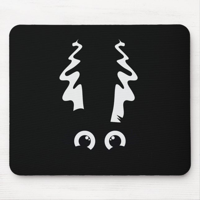 Mousepad Noiva De Frankenstein Cute Monster Halloween Costu (Frente)