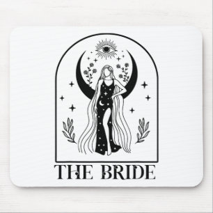 Mousepad Noiva do Pacto Bruxa Casamento Gótico Despedida de