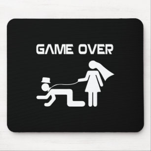 Mousepad Noiva Engraçada Noivo Casamento Solteirão Festa de