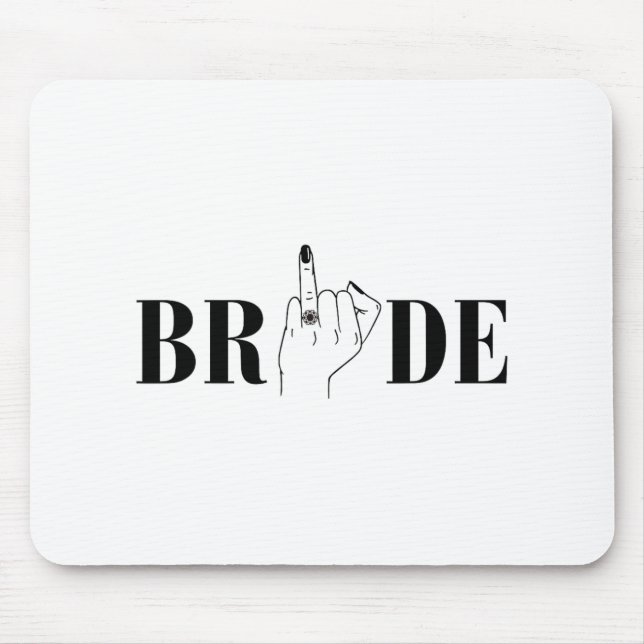 Mousepad Noiva Esquadrão de Damas de Honra Festa de Solteir (Frente)