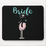 Mousepad Noiva - Festa Bridal de Flamingo Flamingo Bachelor<br><div class="desc">Noiva - Bonita Flamingo Bachelorette Bridal Party - Presente de Casamento</div>