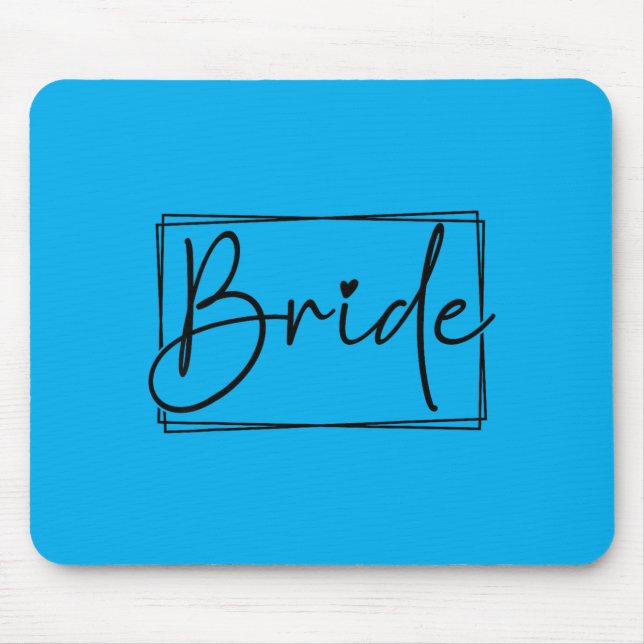 Mousepad Noiva Festa de Casamento despedida de solteira Con (Frente)