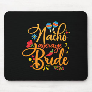 Mousepad Noiva Não Média Amante de Nachos Divertido Gif de 