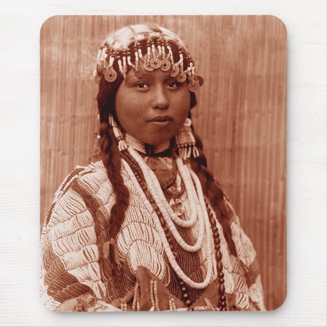 Mousepad Noiva Nativa Americana (Frente)