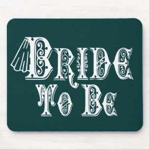 Mousepad Noiva Para Estar Com Véu, Rico Branco