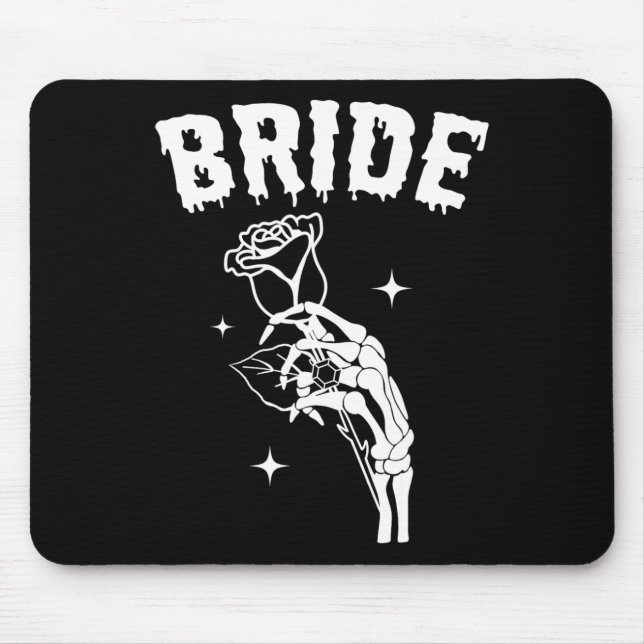 Mousepad Noiva Skeleton Casais de Halloween Matc (Frente)