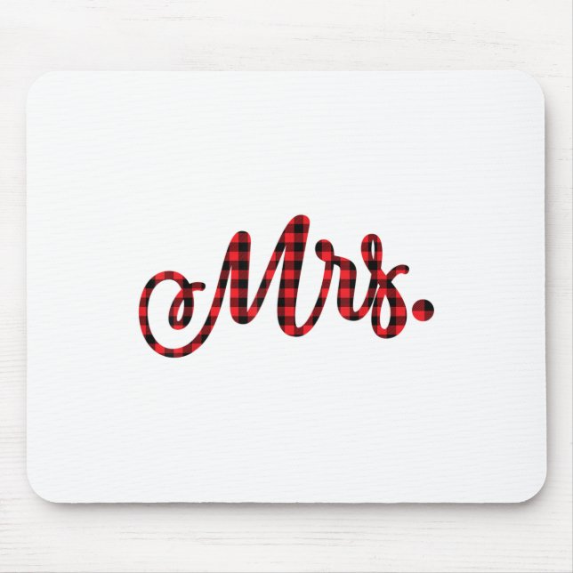 Mousepad Noiva, Sr. Casamento de Natal, Golpe de Estado (Frente)