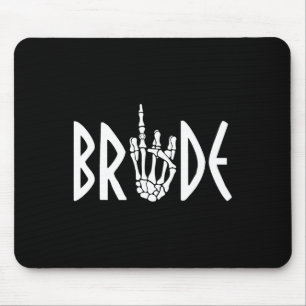 Mousepad Noivado de Casamento Gótico do Groom Skeleton Hall