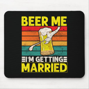 Mousepad Noivo Engraçado Festa de Despedida de Solteiro Cer