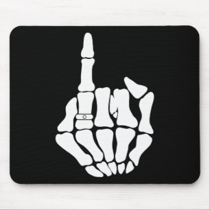 Mousepad Noivo Esqueleto Casamento Recém-Casados Gótico Ass