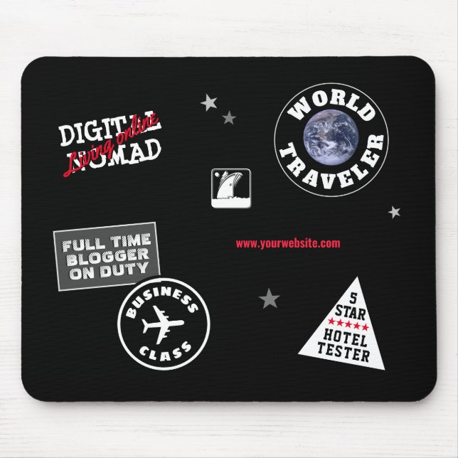 Mousepad Nômada digital (Frente)