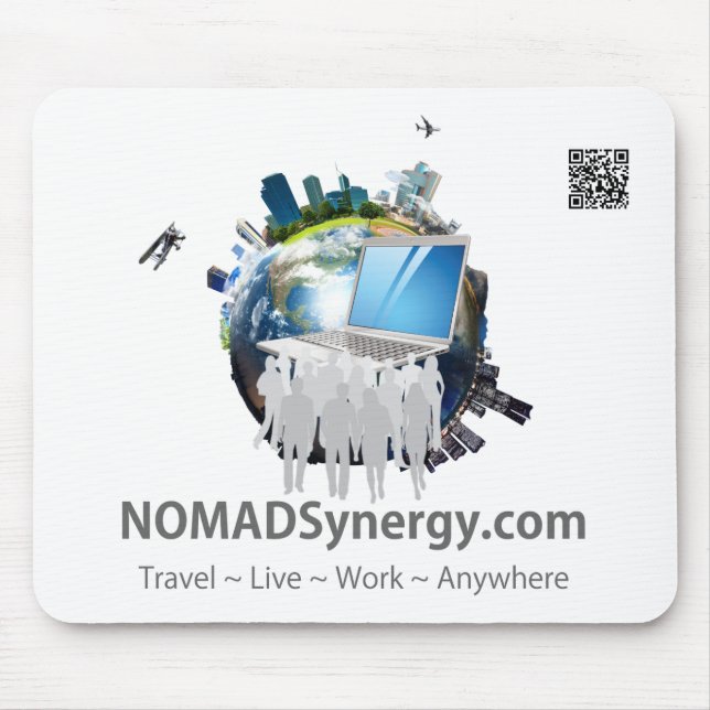 Mousepad NOMADSynergy - Pad do mouse (Frente)