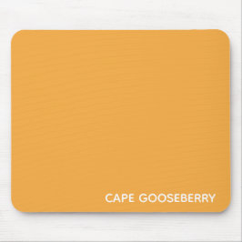 Mousepad Nome amarelo de Cape Gooseberry