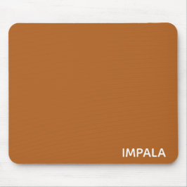 Mousepad Nome da cor castanho do Impala
