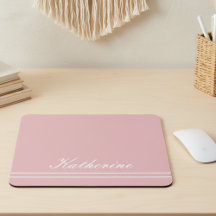 Nome da Escritura Rosa Minimalista