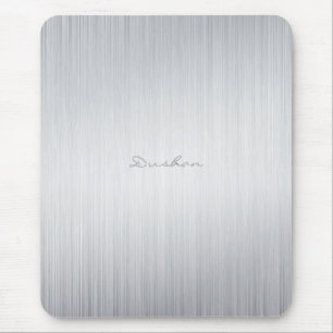 Mousepad Nome de alumínio escovado do Almofada-Costume do