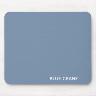 Mousepad Nome de cor azul da grua