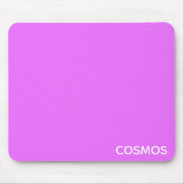 Mousepad Nome de cor roxa do Cosmos