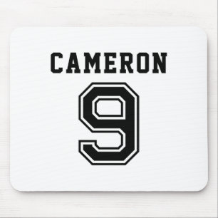 Mousepad Nome de Futebol Personalizado Equipe de Futebol da